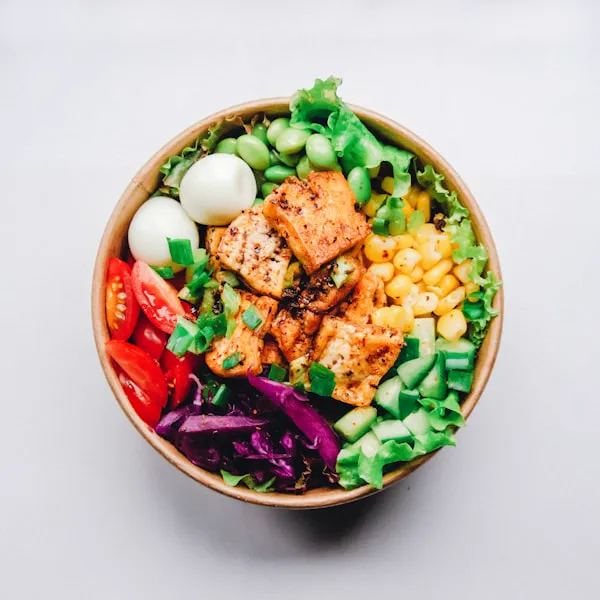 Poke vegetariano