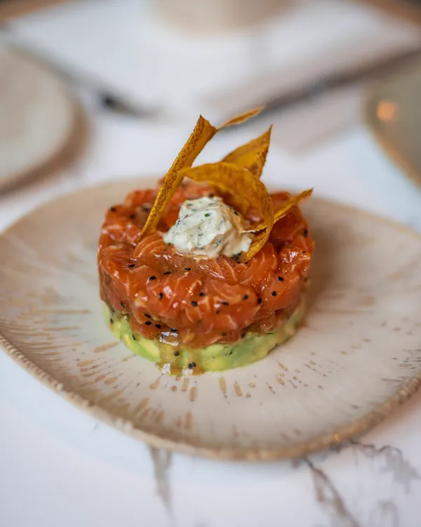 Tartare di salmone