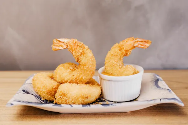 Tempura di gamberi