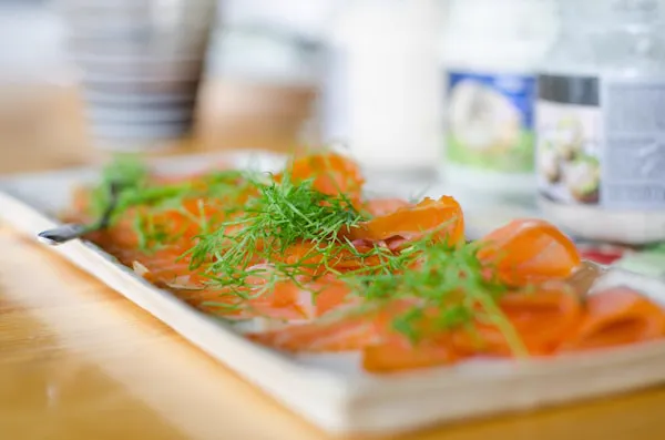 Carpaccio di salmone